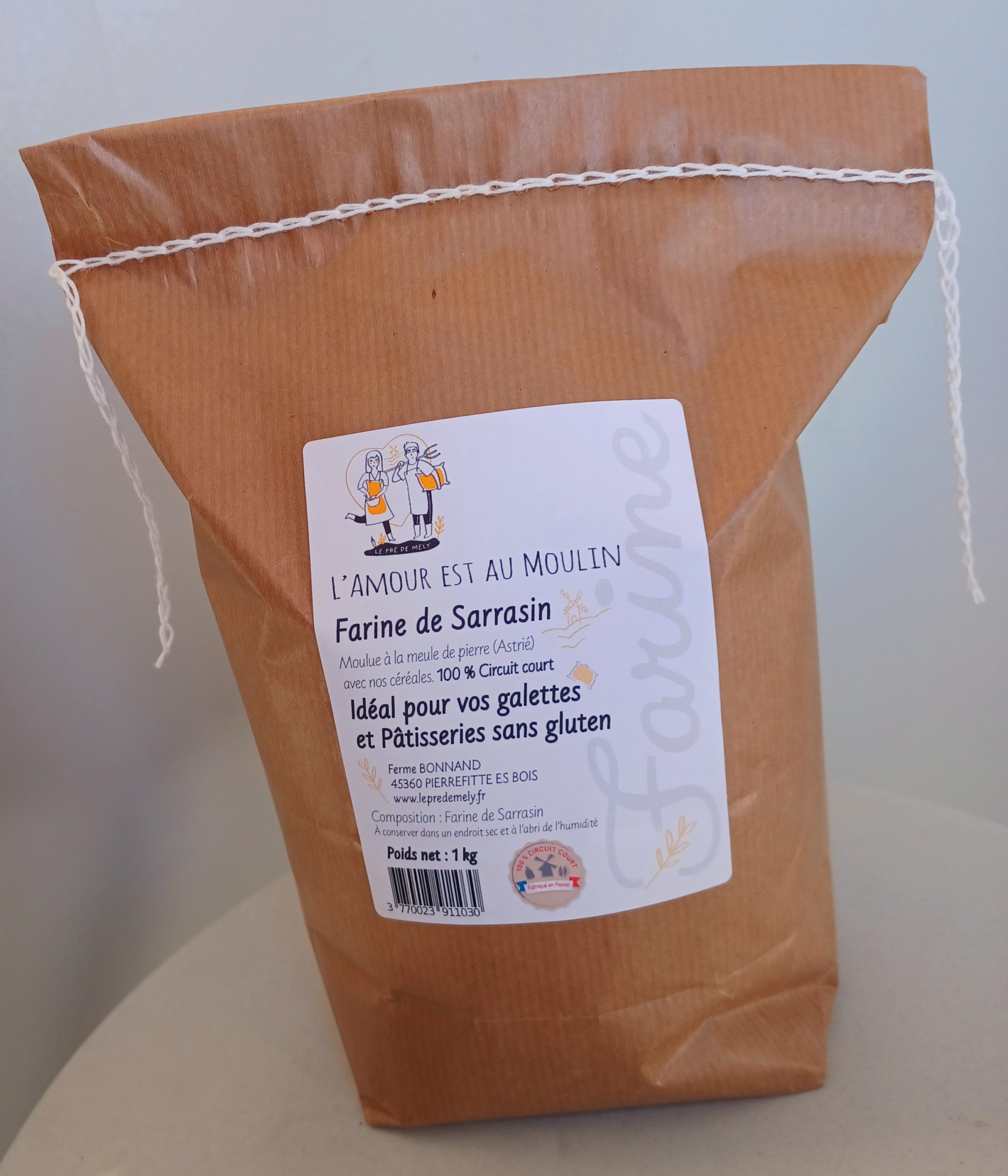 Farine de sarrasin - 1 kg - Ferme De La Ruade 