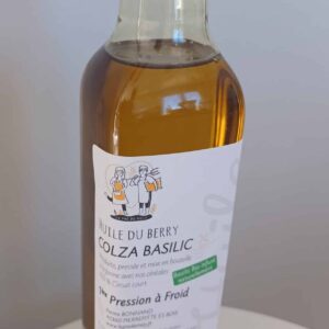 Huile de colza, basilic, 1 L